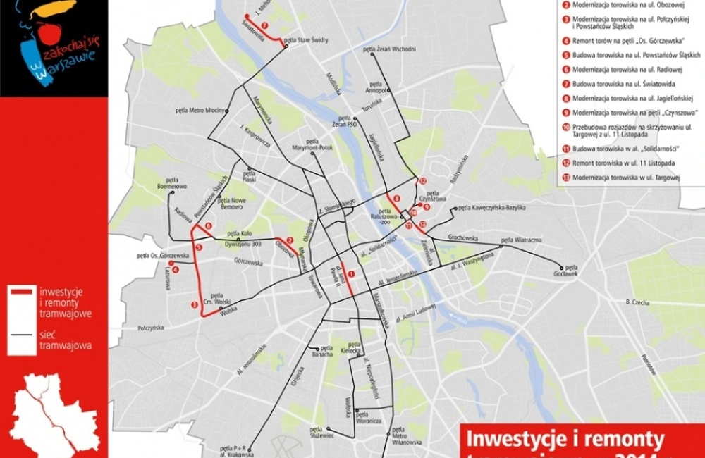 Rok wielkich zmian w Warszawie