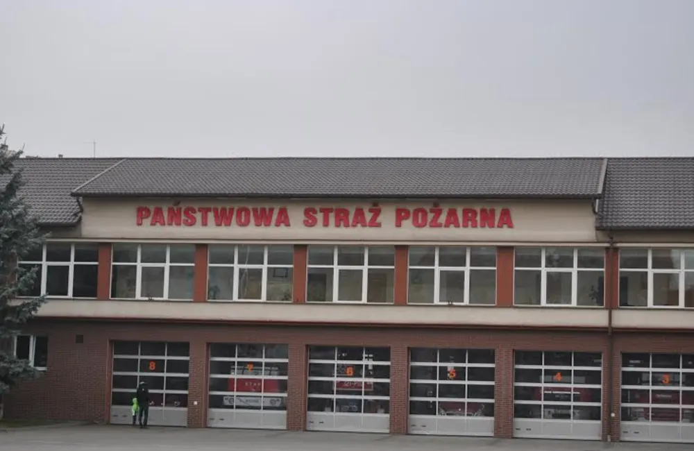 Przy Trasie Toruńskiej wybuchł pożar