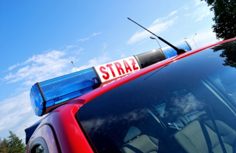 Pożar w budynku przy Jagiellońskiej