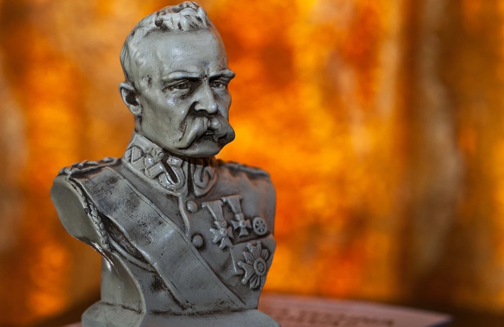 Muzeum Józefa Piłsudskiego. Wmurowanie kamienia węgielnego