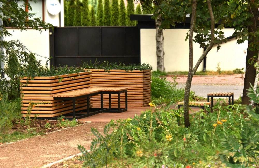 Skwer przy ul. Glebowej przemienił się w park kieszonkowy