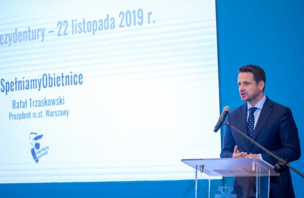 22 listopada 2019 r. mija rok prezydentury Rafała Trzaskowskiego