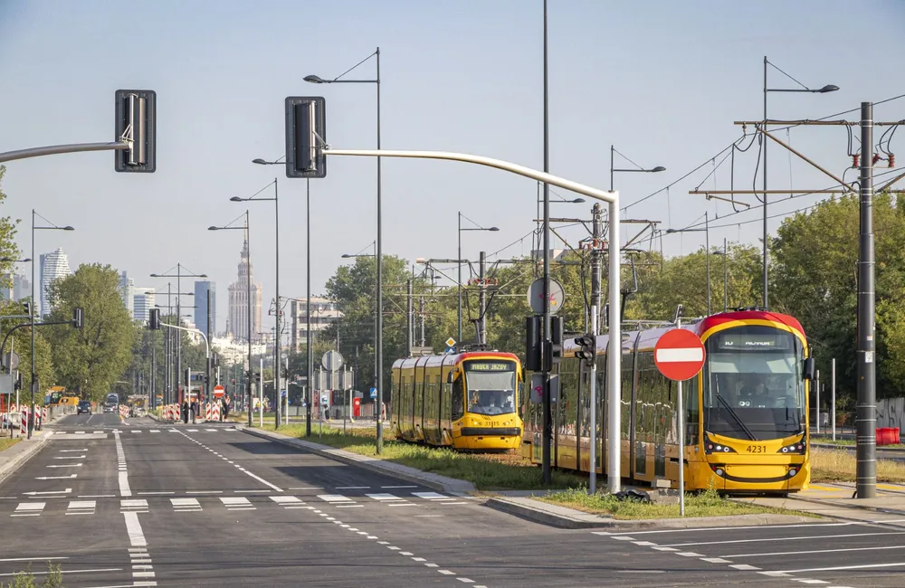 Tramwaje do Wilanowa jeżdżą już rok