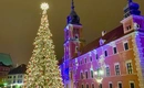 Warszawa Choinka przy Zamku Królewskim 