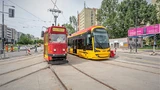Pierwszy testowy tramwaj dojechał na Stegny. Kiedy otwarcie nowej trasy? fot. Tramwaje Warszawskie 