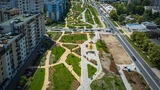 Kolejny odcinek Parku nad POW otwarty dla spacerowiczów Park Linearny nad tunelem Południowej Obwodnicy Warszawy / fot. Zarząd Zieleni m.st. Warszawy 