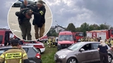 Sprawca śmiertelnego wypadku w Kurach zatrzymany przez policję fot. KPP w Wołominie 