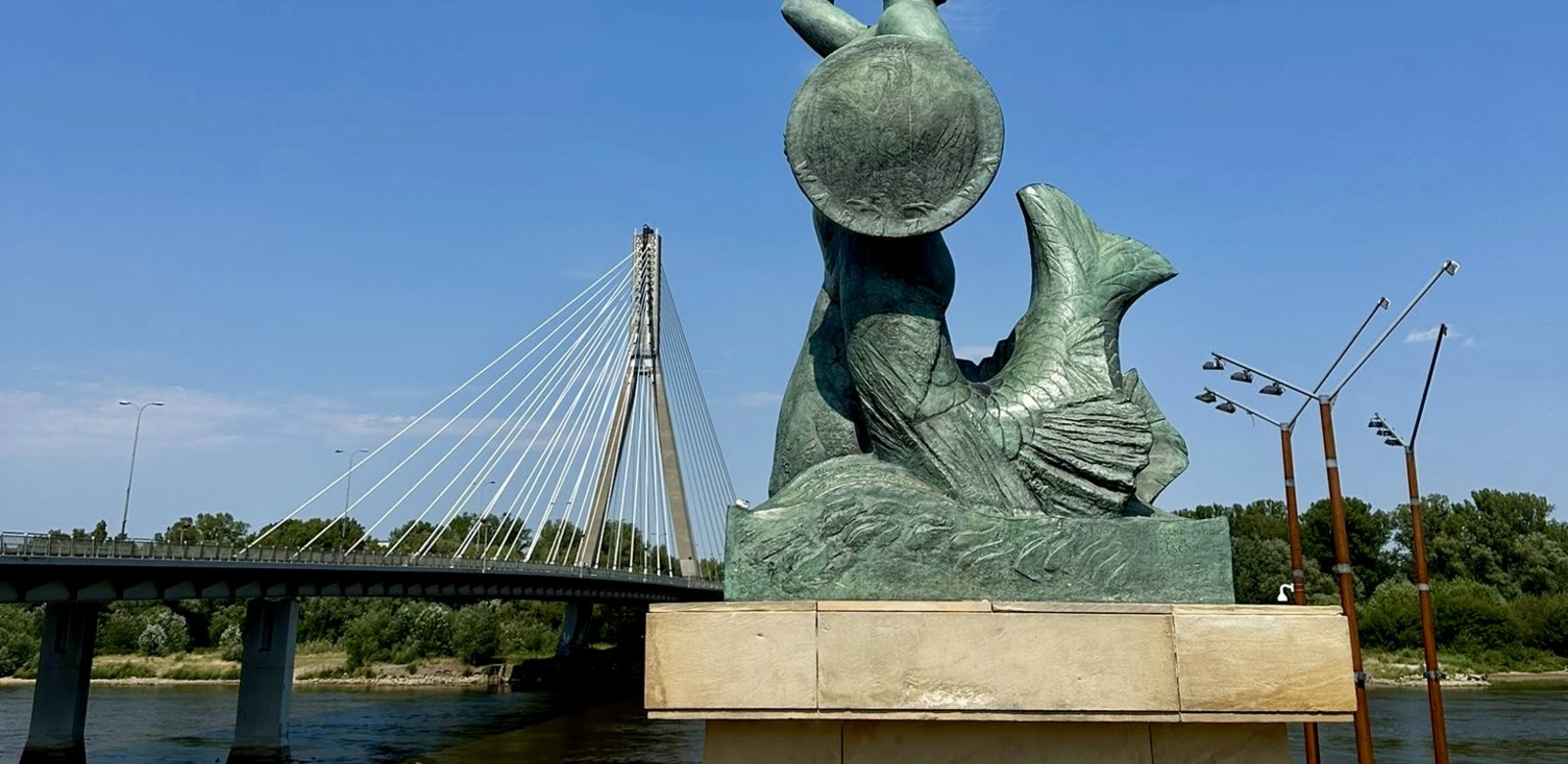 Warszawa Pomnik Syrenka Warszawska