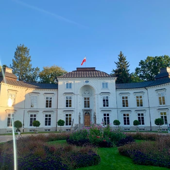 Warszawa Pałac Myślewicki w Łazienkach Królewskich