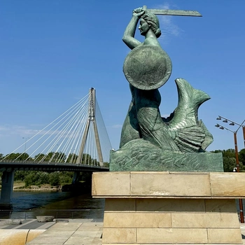 Warszawa Pomnik Syrenka Warszawska