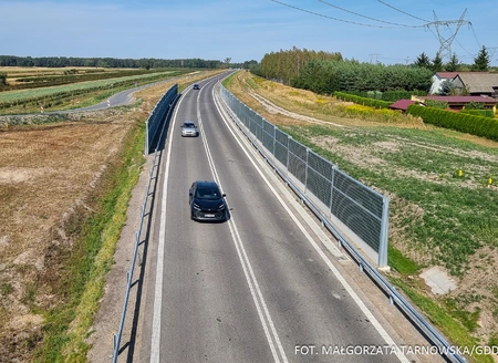 Pierwsza z dziewięciu mazowieckich obwodnic otwarta fot. GDDKiA 