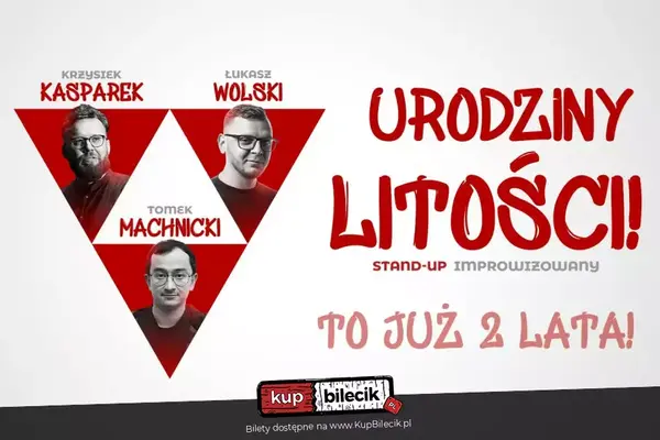 Stand-up: Tomek Machnicki, Łukasz Wolski, Krzysztof Kasparek