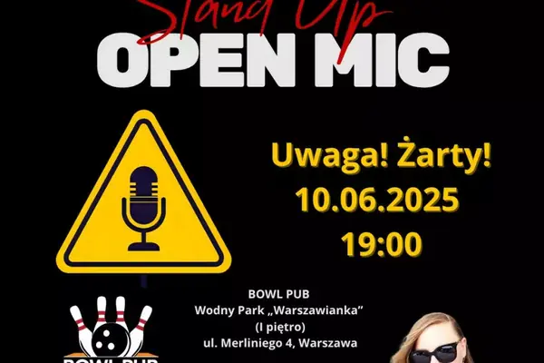 Stand Up Open Mic: Uwaga! Żarty!