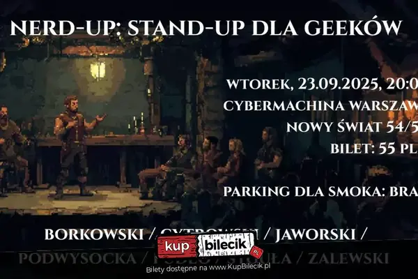 Nerd-up: stand-up dla geeków