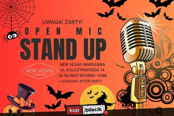 Stand Up Open Mic: Uwaga! Żarty!