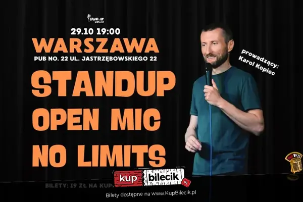 Stand-up Open Mic No Limits