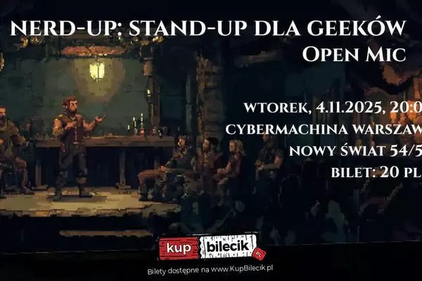 Nerd-up: stand-up dla geeków