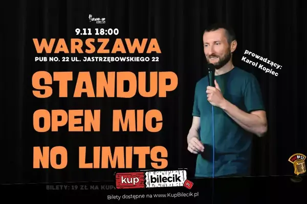 Stand-up Open Mic No Limits