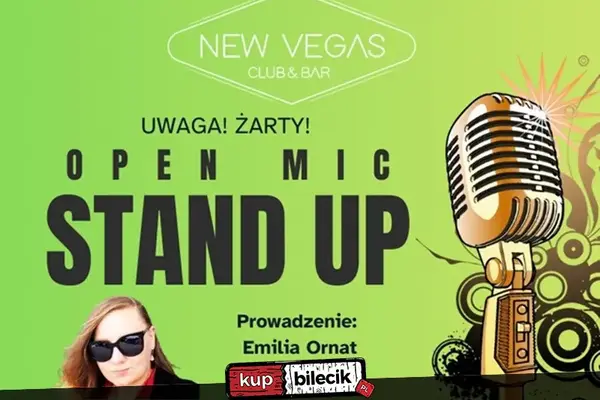 Stand Up Open Mic: Uwaga! Żarty!