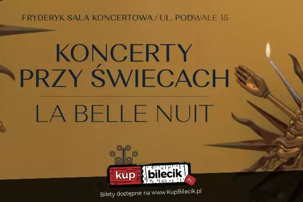 Koncert przy świecach - La belle nuit