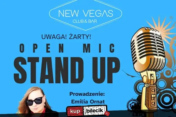 Stand Up Open Mic: Uwaga! Żarty!