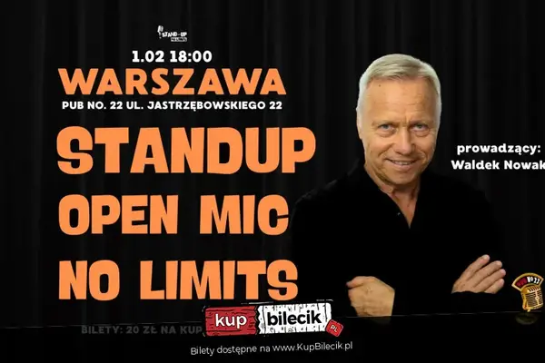 Stand-up Open Mic No Limits