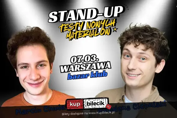 Stand-up: Marcin Chmiel & Amadeus Cichulski