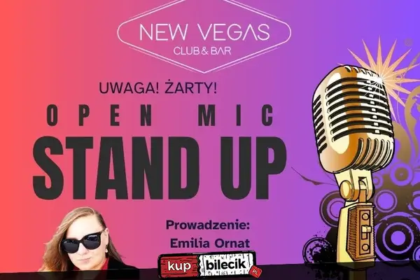 Stand Up Open Mic: Uwaga! Żarty!