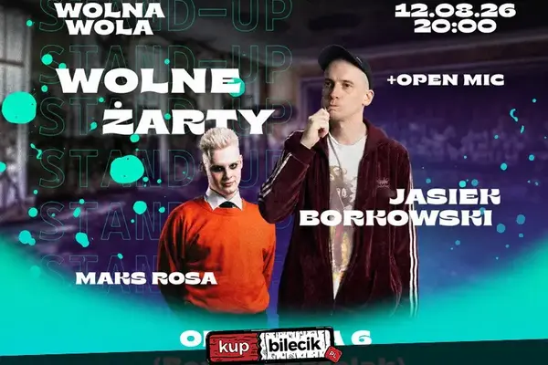 Stand-up: Jasiek Borkowski i Maks Rosa
