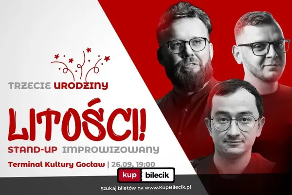 Stand-up: Tomek Machnicki, Łukasz Wolski, Krzysztof Kasparek