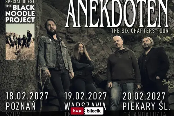 Anekdoten (SE) + The Black Noodle Project (FR)