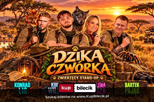 Stand-up: Lis, Wilczek, Mysza, Pająk