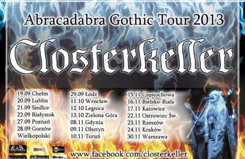 Abracadabra Gothic Tour 2013 zawita do Progresji