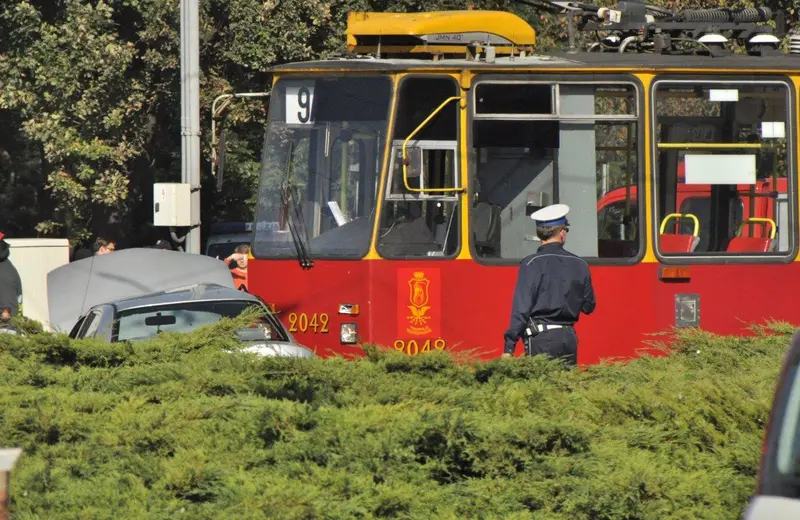Dwa tramwaje uległy zderzeniu