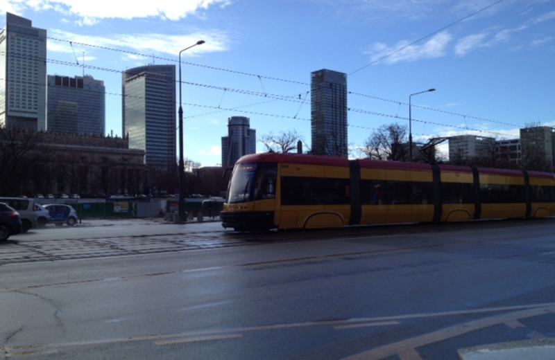 Usterka tramwaju nr 8. Gigantyczny korek