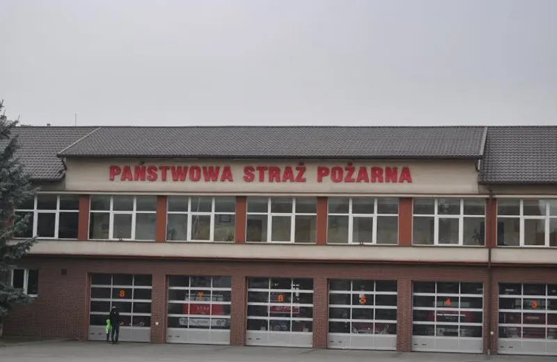 Przy Trasie Toruńskiej wybuchł pożar