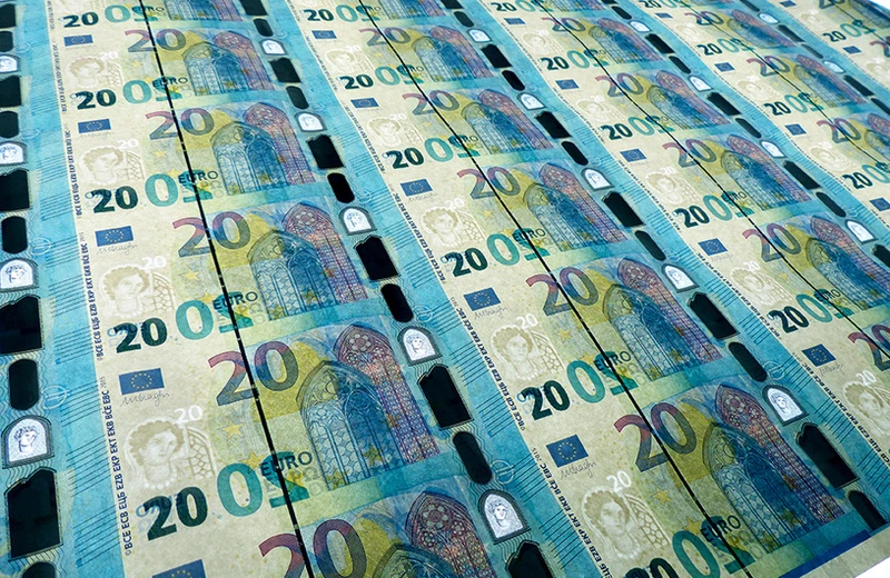 Gdzie produkowane jest euro?