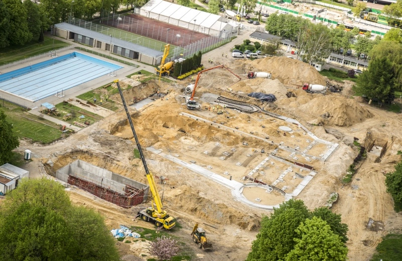 Trwa rewitalizacja ośrodka Moczydło. Prace potrwają do końca października
