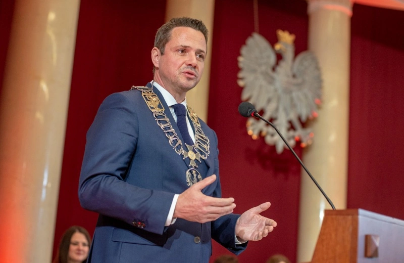 Rafał Trzaskowski zaprzysiężony na prezydenta Warszawy