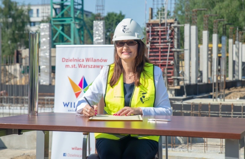 W Wilanowie powstaje nowa szkoła dla 750 uczniów