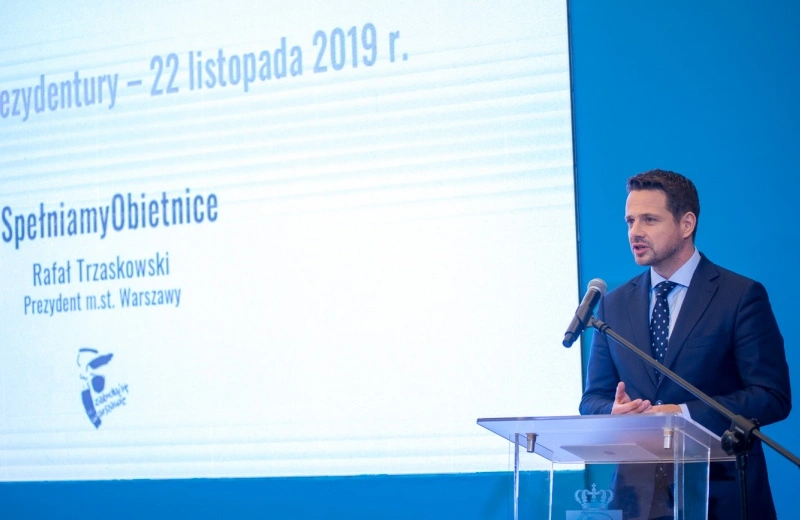 22 listopada 2019 r. mija rok prezydentury Rafała Trzaskowskiego
