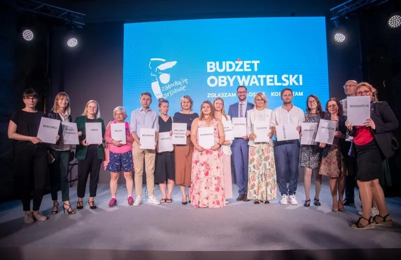 326 projektów w budżecie obywatelskim na 2023 rok