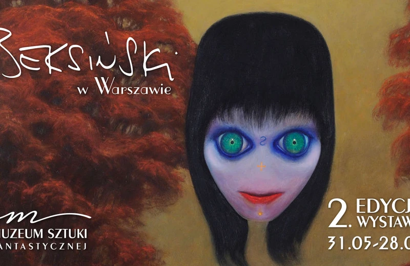 Wyjątkowe prace Zdzisława Beksińskiego w Muzeum Sztuki Fantastycznej