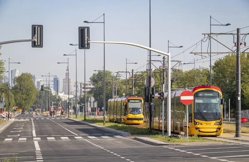 Tramwaje do Wilanowa jeżdżą już rok