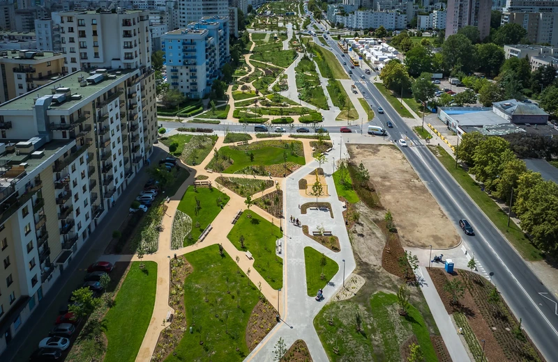 Kolejny odcinek Parku nad POW otwarty dla spacerowiczów