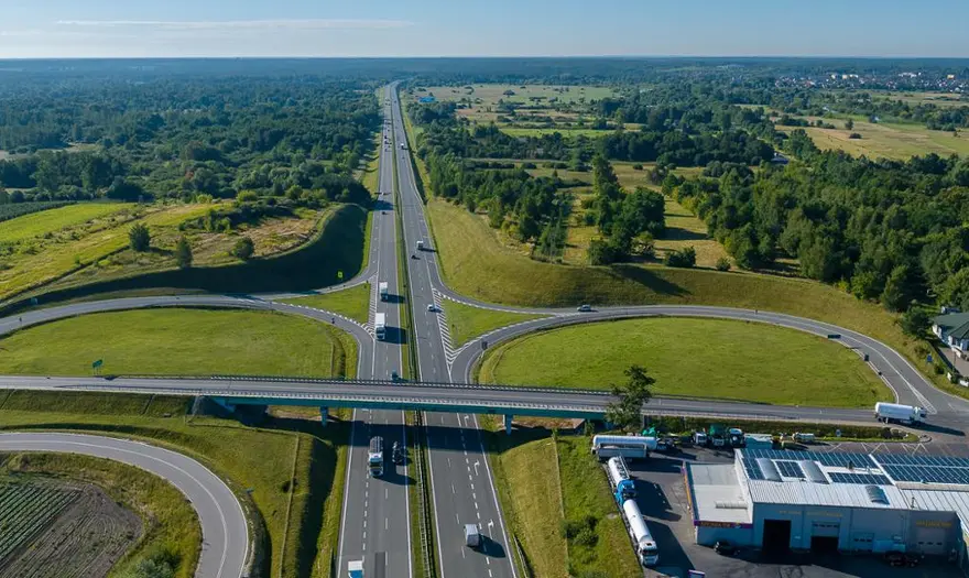 Prace przygotowawcze dla dwóch części Obwodnicy Aglomeracji Warszawskiej fot. Generalna Dyrekcja Dróg Krajowych i Autostrad 
