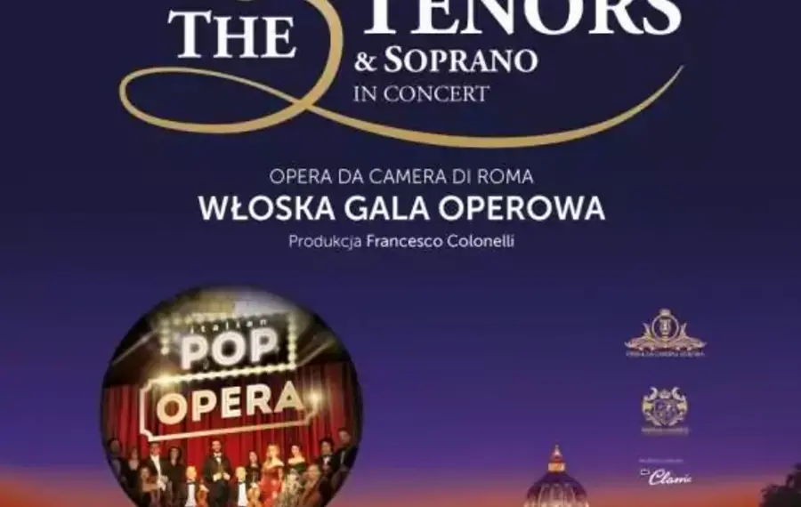 The 3 Tenors & Soprano - Włoska Gala Operowa
