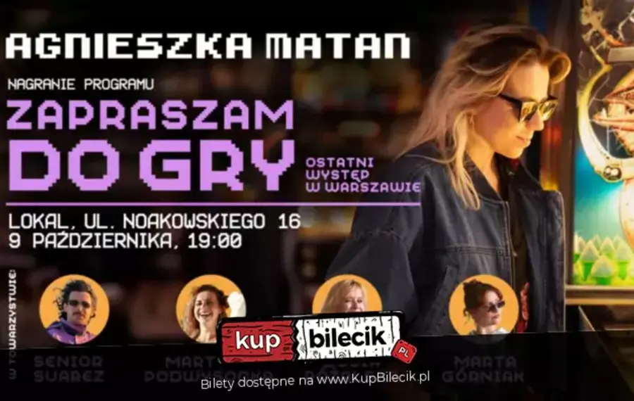 Stand-up: Agnieszka Matan
