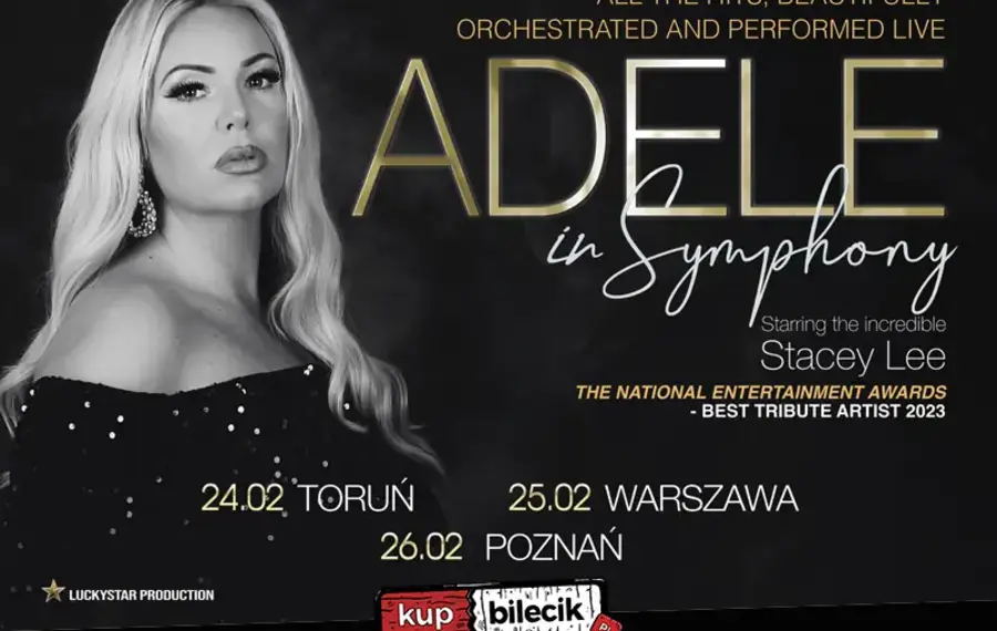 Adele in Symphony by Stacey Lee Tribute show from London