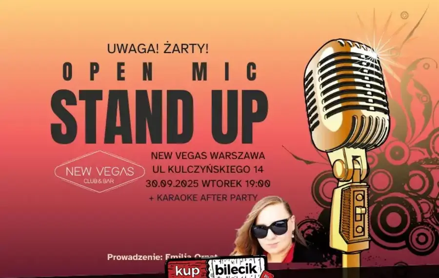 Stand Up Open Mic: Uwaga! Żarty!